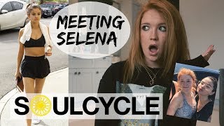 story time meeting selena gomez at soul cycle 🌟✨⚡️