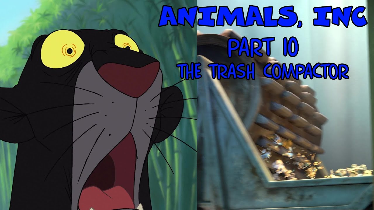 Animals Inc Part 10 The Trash Compactor Youtube