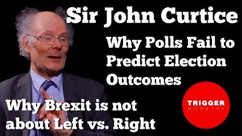Sir John Curtice on What the Polls Tell Us About Brexit
