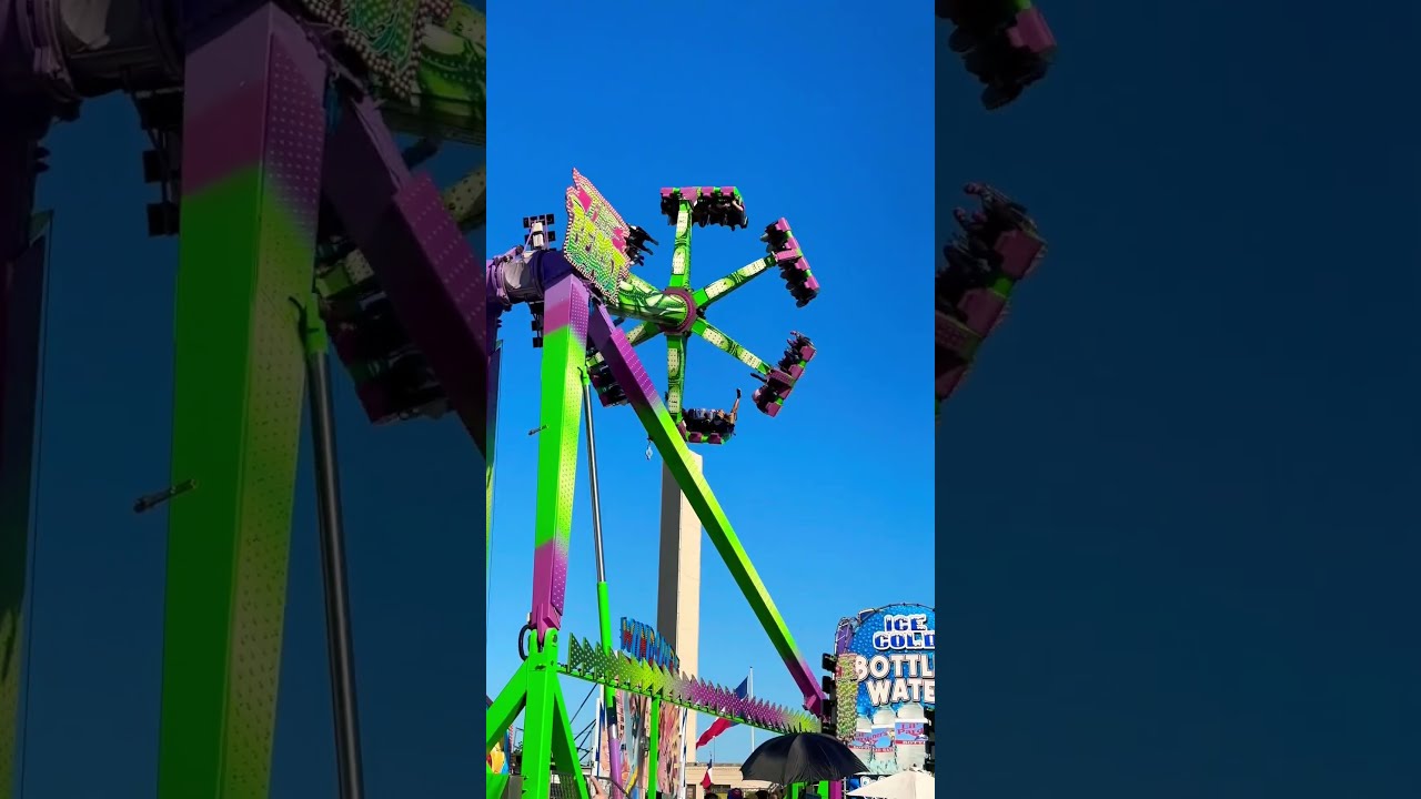 Texas State Fair 2023 Awesome Ride Try This Statefairoftexas Carnival Rides Festival