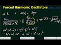 Lecture 98 | Half Width of Amplitude Resonance | Forced Harmonic Oscillator