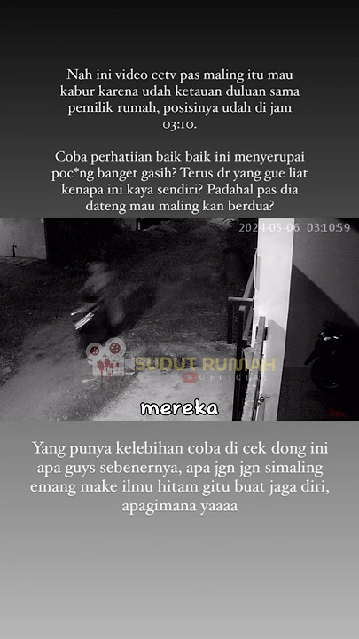 MALING BERUBAH MENJADI POCONG, JANGAN” PUNYA ILMU H1TAM⁉️😱 #viral #shorts #jin #penampakan #gunung