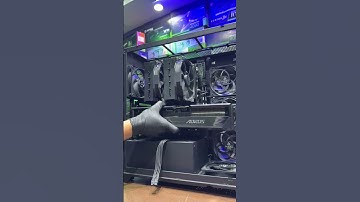 How to install massive RTX 5090 Aorus Master  #rtx5090  #5090   #gaming  #gpu