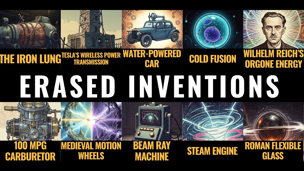 10 LOST INVENTIONS BANNED FOREVER From History Because One Person ...