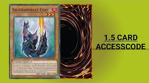 [BASIC Salamangreat COMBOS] 1.5 CARD Accesscode COMBO || Salamangreat Deck || YU-GI-OH! MASTER DUEL