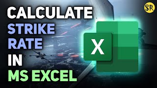 How To Calculate Strike Rate In Ms-Excel screenshot 3
