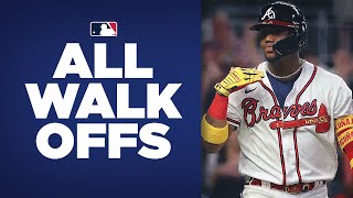 All the Walk-Offs from the 2021 MLB Season!