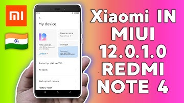 Xiaomi IN MIUI 12.0.1.0 Stable based on Android 10 for REDMI NOTE 4 (Mido)