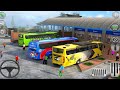 Public coach bus driving 3D coach bus driving simulator 