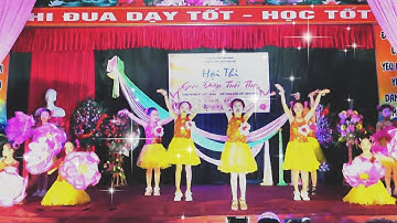 Múa LỜI THẦY CÔ - Khối lớp 4, trường tiểu học Nà Chì, Xín Mần, Hà Giang