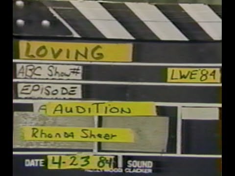 Rhonda Shear auditions for LOVING unaired secret Screen Test Footage