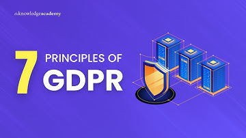 7 Principles of GDPR | The Knowledge Academy