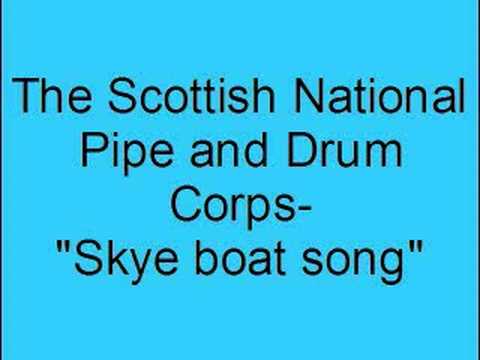 The Scottish national pipe and drum corps- Skye boat song