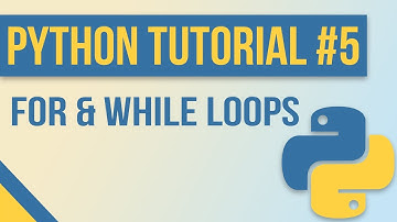 For Loops & While Loops in Python - Beginner Python Tutorial #5 (with Exercises)