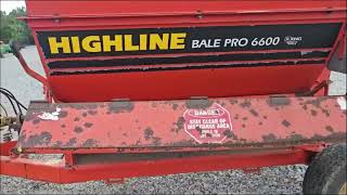 1996 HIGHLINE BALE PRO 6600 For Sale