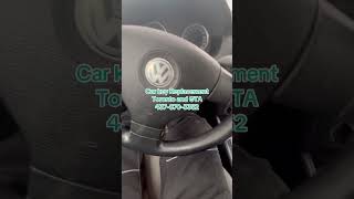 Volkswagen Golf city 2009 key replacement in GTA and Toronto #carkeystoronto #keyauto
