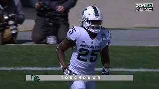 Highlights: 2019 Michigan State Spring Football Game | B1G Football