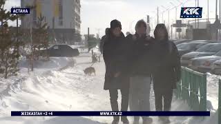 Буря на несколько часов парализовала столицу Казахстана