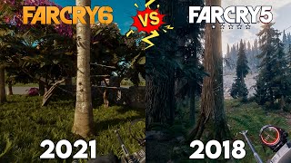 Far Cry 6 vs Far Cry 5 - Physics and Details Comparison! Ultimate Test