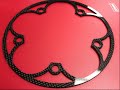 Milling Carbon Fiber Bicycle Bash Guard
