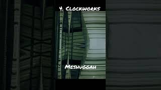Meshuggah Top 5 Hit Songs #progressivemetal #avantgardemetal #groovemetal #djent #swedishband