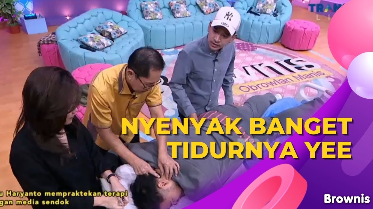 Cara Suhu Haryanto Praktik Terapi Pake Sendok, Igun Nyenyak Banget | BROWNIS (27/7/22) P1