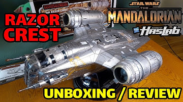 "The Mandalorian" HasLab Razor Crest unboxing / review from Hasbro Star Wars