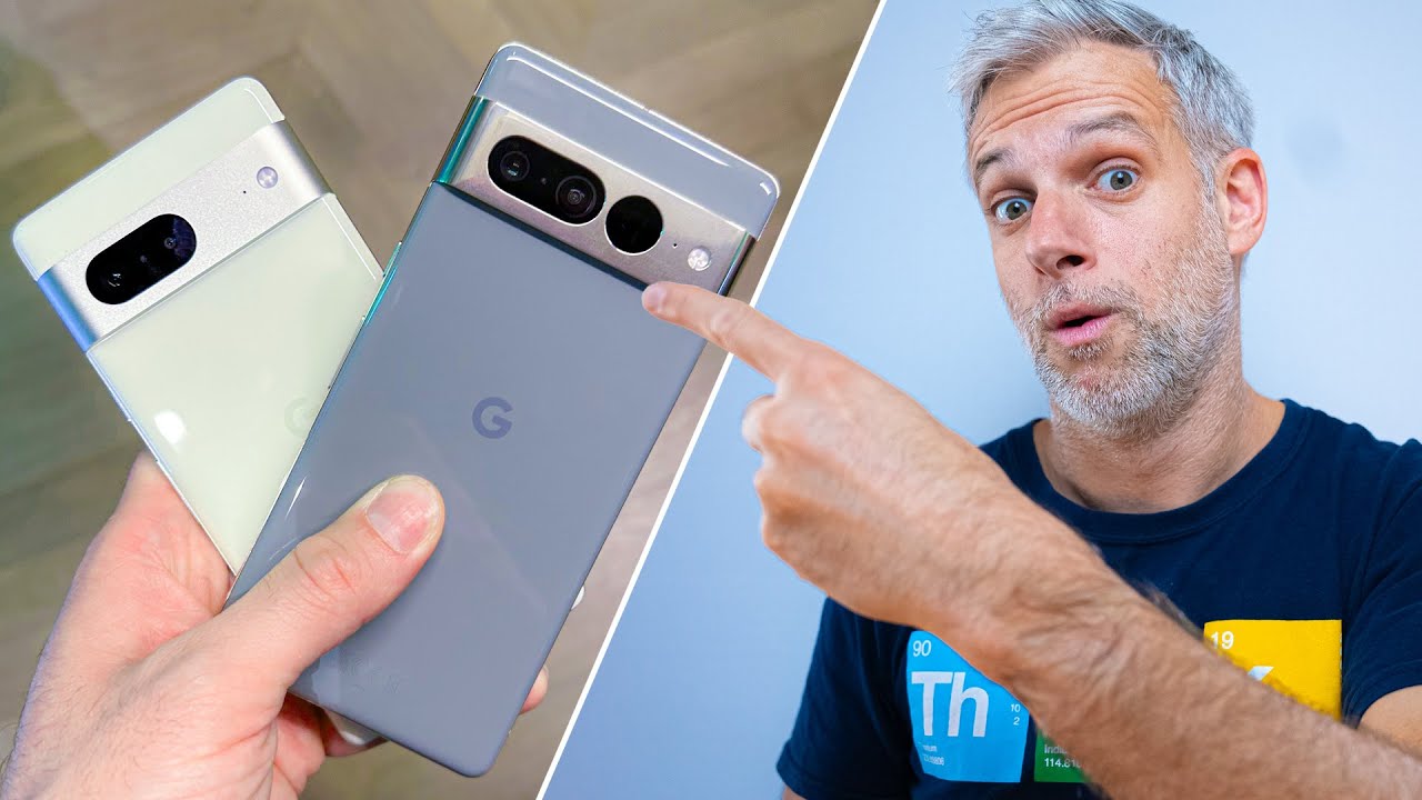 Les NOUVEAUX SMARTPHONES de GOOGLE sont ARRIVÉS (Pixel 7 et Pixel 7 Pro ...