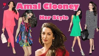 Amal Clooney: Her style