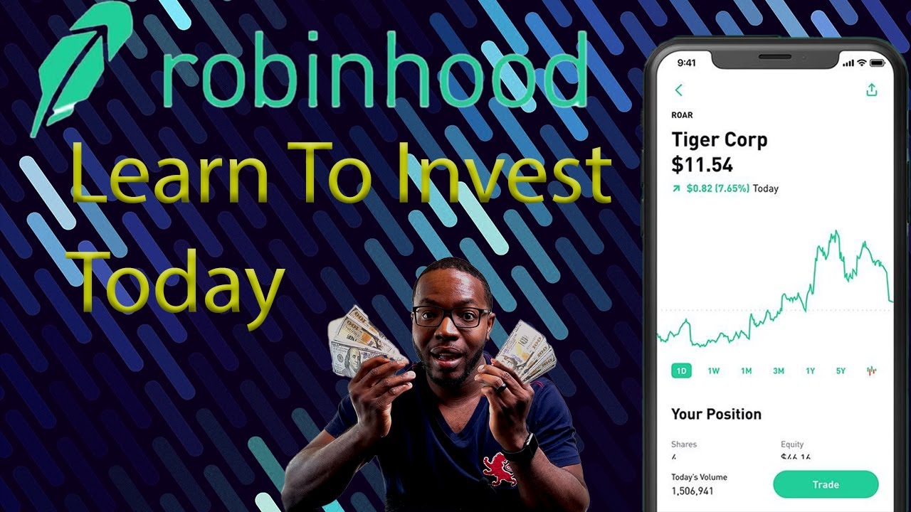 Robinhood Learn To Invest Today! YouTube