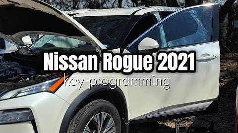 How to make a key for Nissan Rogue 2021 push to start using an AUTEL programmer