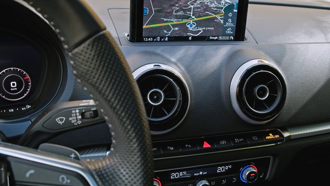 Audi A3 8V 2.0TDI Audi Active Exhaust System + Kufatec Sound Booster