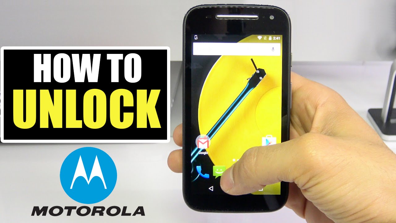 How To Unlock Moto E Moto G Moto X Etc At T Or Any Gsm Carrier Youtube