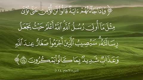 سورة الأنعام بصوت الشيخ ماهر المعيقلي عام 1422 من الآية 120-127 تلاوة رائعة جداً بنبرة الكرد