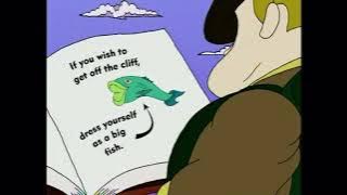 Cliff Hanger and the Fish and the Eagle