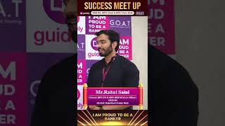 Congratulations Rahul on Cracking the IBPS PO &amp; RRB SO Exam | How Guidely Mock Tests Helped Him