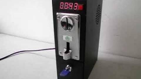 Coin-Operated Time Control Box