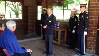 Dad's honor guard 5/14/2015
