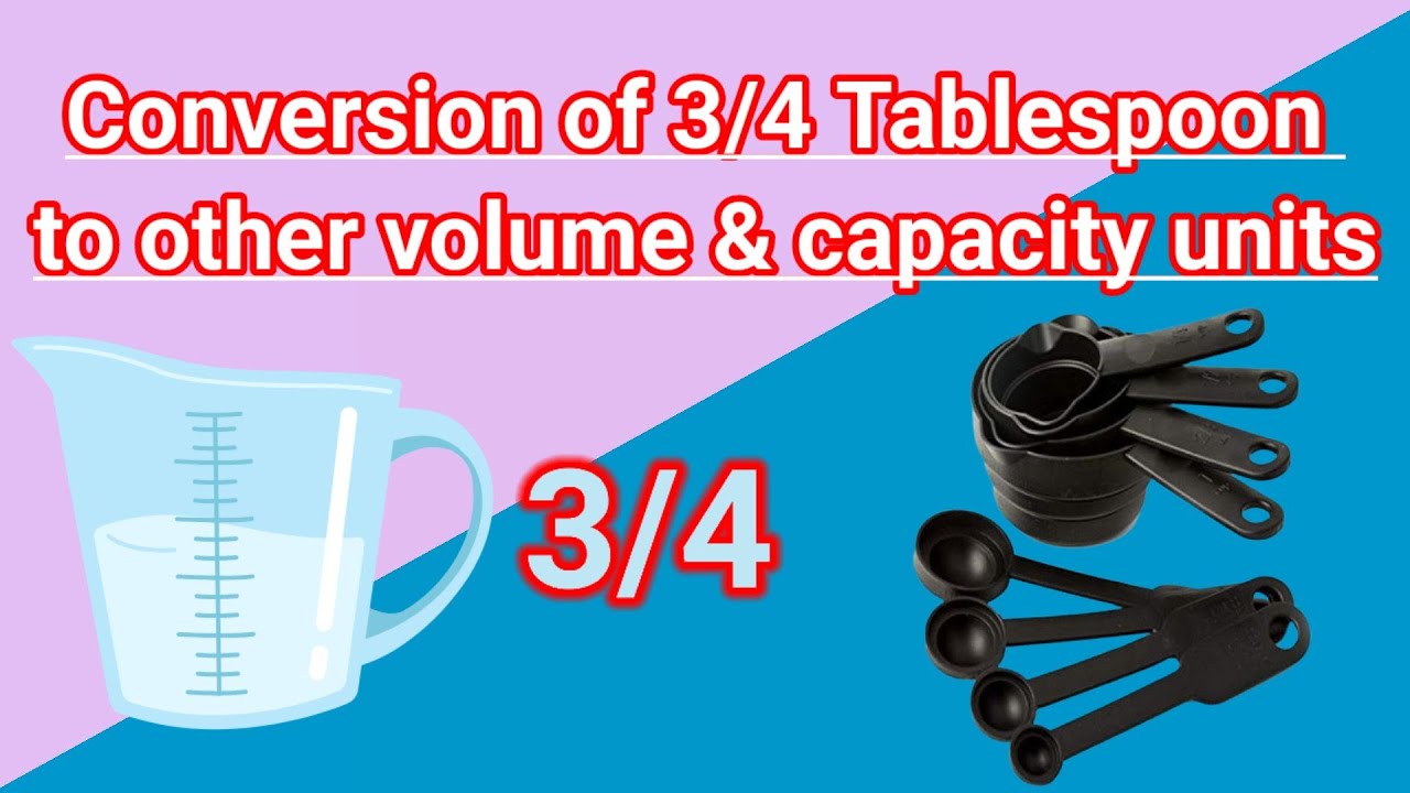 3/4 Cup Means How Much / 3/4 Measurement with Measuring Cup by