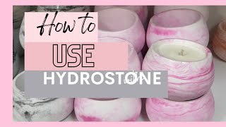 Part one  Tutorial on how to make cement stone style candle jars and sanding them to cure