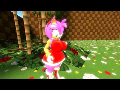 Amy Rose the Hedgehog's Breast Expansion 3D Remake V2