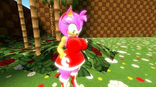 Amy Rose the Hedgehog's Breast Expansion 3D Remake V2