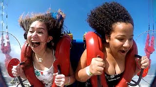 GIRLS | Funny Slingshot Ride Compilation