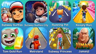 Subway Surfres,Subway Surfres City,Running Pet,Kooply Run,Tom Gold Run,Metroland,Subway Princess screenshot 1