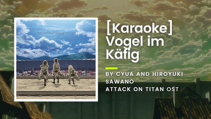 Shingeki no Kyojin (Attack on Titan) - Opening 2 - Jiyuu no Tsubasa [Lyrics  Karaoke] 