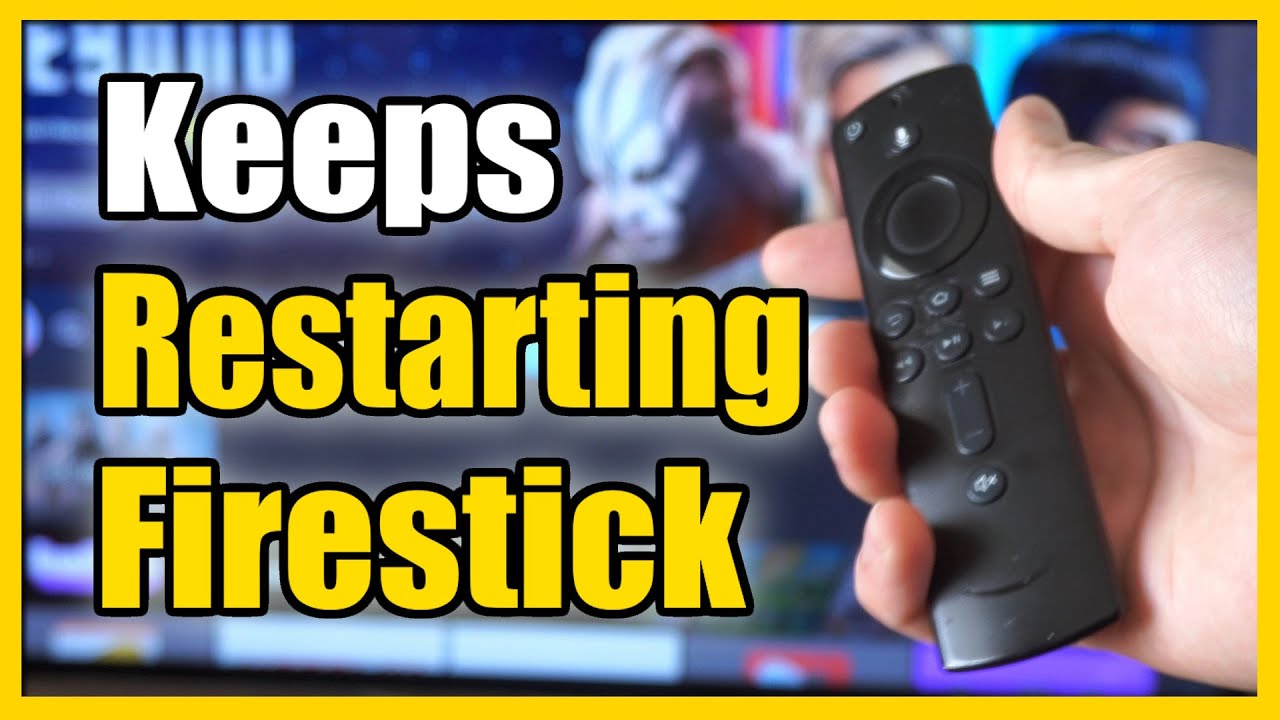 How to Fix Firestick Randomly Restarting or Turning Off (Fast Tutorial)