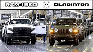 New 2025 RAM 1500 and Jeep Gladiator - Production and Assembly