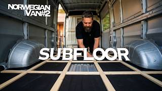Norwegian Van 2 | subfloor | insulation