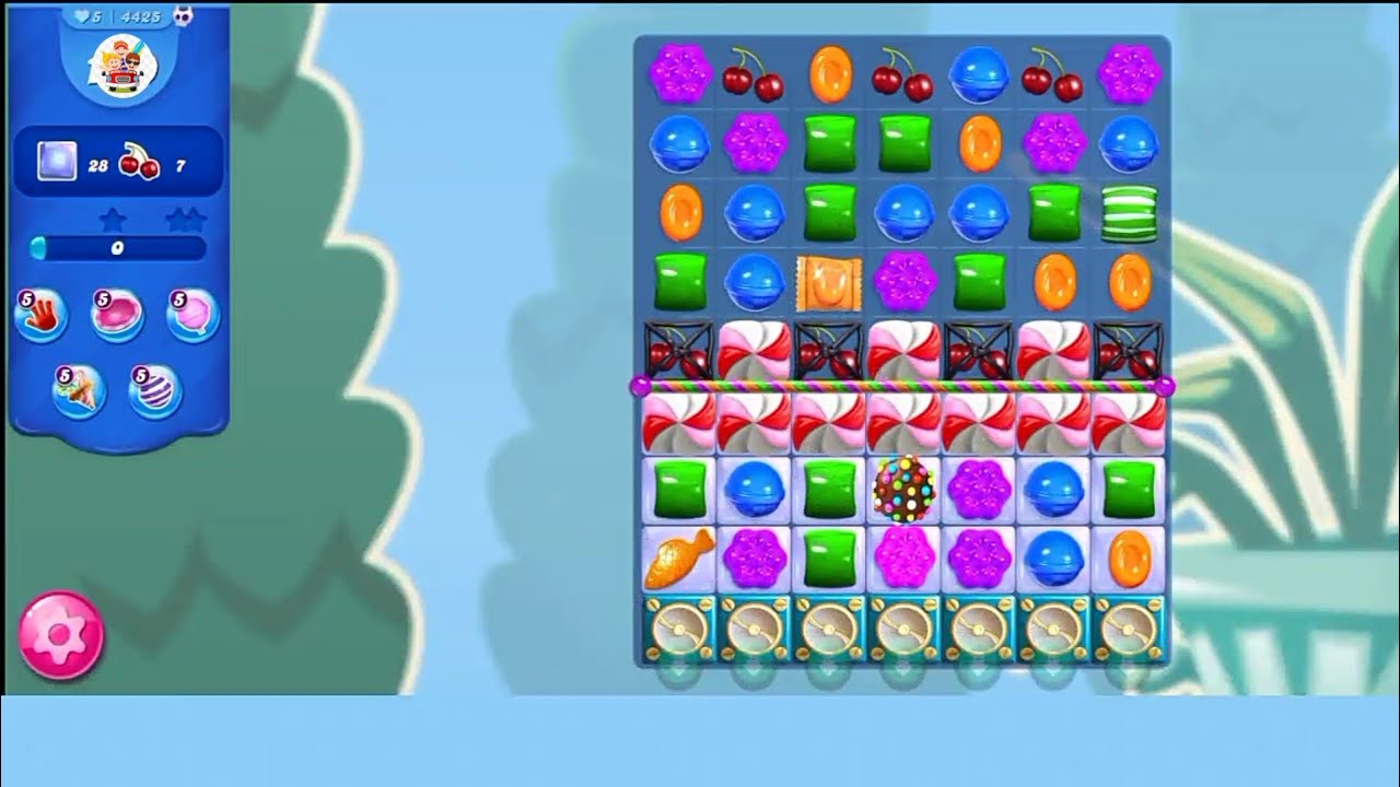 Candy Crush Saga SUPER HARD Level 4425 ⭐⭐⭐ YouTube