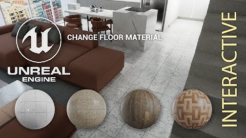 Unreal Engine interactive interior demo